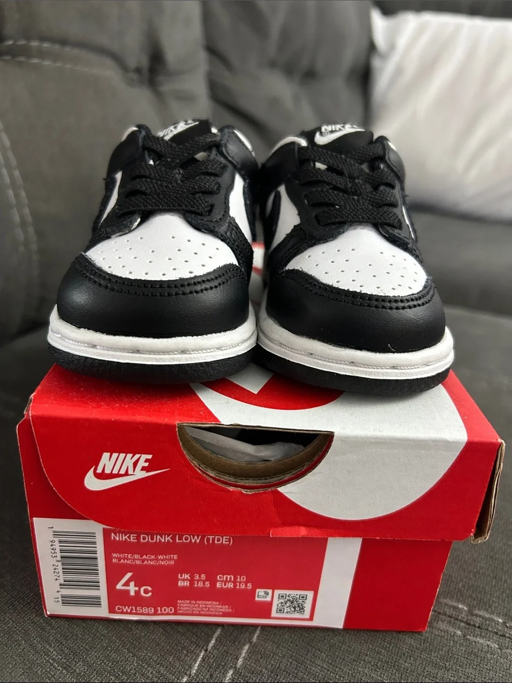 Nike Dunk Low Panda Toddler